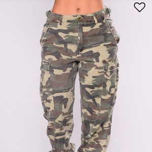 Camo oversized  pants